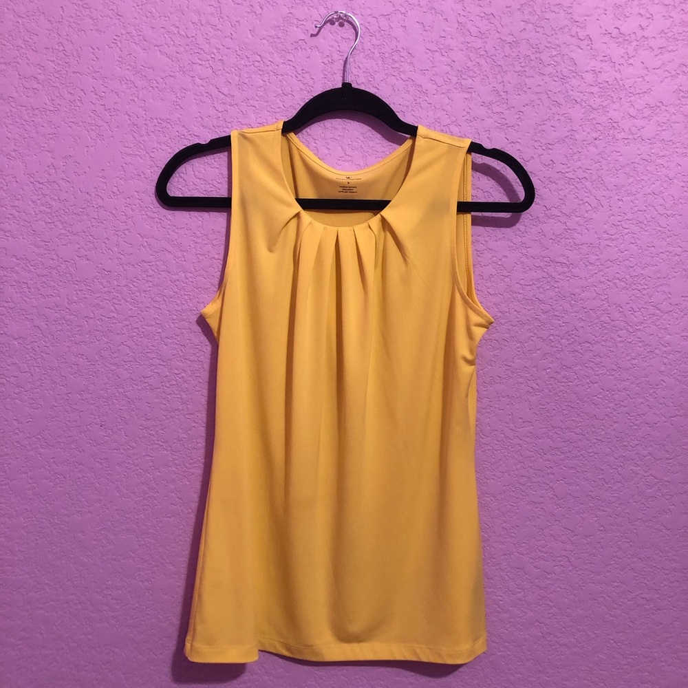 Yellow Work Blouse